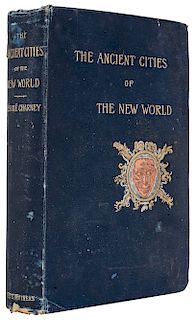 Charnay, Desiré. The Ancient Cities of the New World. New York: Harper & Brothers, 1887. Un mapa plegado.