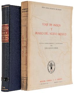 Viaje de Indios y Diario del Nuevo México / Diario y Derroteros de lo Caminado… / Episodios del Sitio de Querétaro. Piezas: 3.