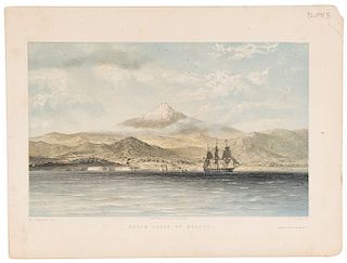 Andrews - Dutton. North Coast of Mexico. Orizalea/ Vera Cruiz /Orizana. London, ca. 1860. Litografías a color, 27x36cm. Pzas: 3.