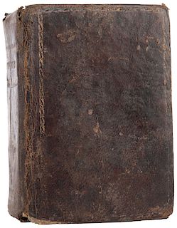Colección de 23 Novenas y Devocionarios. México, Siglos XVIII y XIX.  En un volumen. un grabado de Montes de Oca.