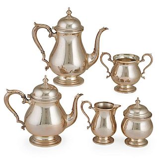 FISHER "EARLY GEORGIAN" STERLING COFFEE SERVICE