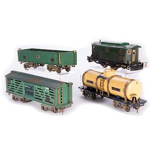 American Flyer Wide Gauge Locomotive and Freight Car Lot