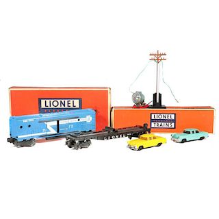 Lionel O Gauge 6424 and 3530 with Original Boxes