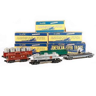 AF S 916, 934, 926,931, 930 5-Pcs. Boxed Freight Car Lot