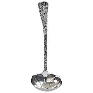 AMERICAN STERLING SILVER PUNCH LADLE