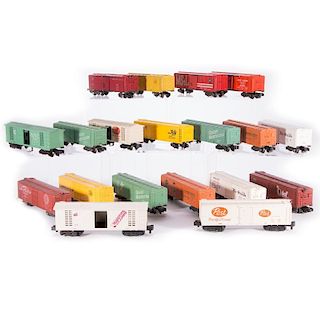 AF S 24036 NH, 24048 M&StL Boxcars Plus 17 Other Boxcars, Reefers
