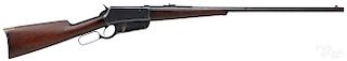 Winchester model 1895 flat side lever action rifle