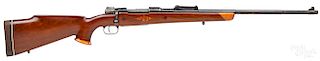 Sporterized Mauser K98 bolt action rifle