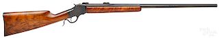 Contemporary Winchester model 1885 rifle