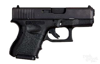 Austrian Glock model 26 semi-automatic pistol