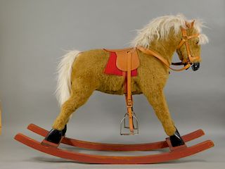 C.1940 American Child's Toy Rocking Riding Horse