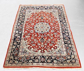 Persian Oriental Floral Medallion Carpet Rug