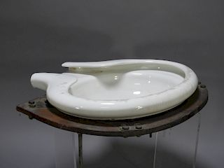 A.B. Sands & Sons Co. NY Nautical Porcelain Sink