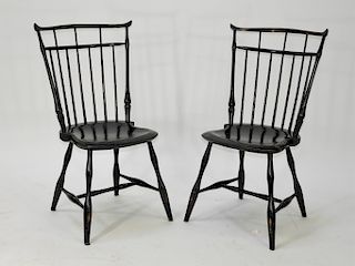 PR D.R. Dimes Birdcage Windsor Chairs