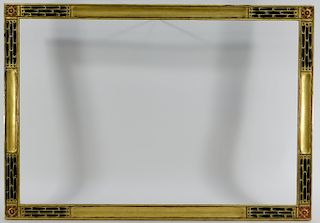 Arts & Crafts Gilt Wood Picture Frame 30" x 20"