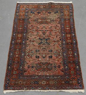 Persian Middle Eastern Floral Carpet Rug