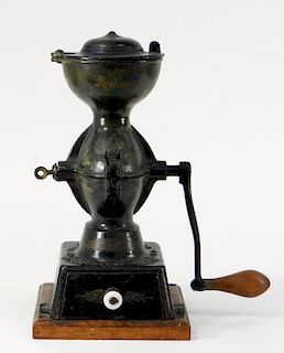 Enterprise Cast Iron Table Top Coffee Mill Grinder