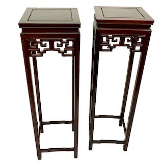 Pair of Chinese Stands
