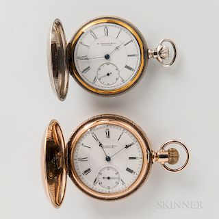 Two E. Howard & Co. Hunter-case Watches