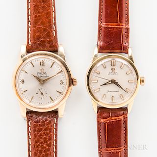 Two Omega Seamaster Automatic Wristwatches