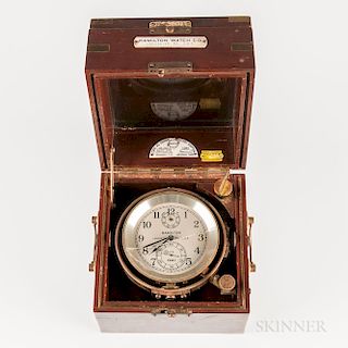 Hamilton Model 21 Two-day Marine Chronometer No. 675