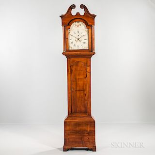 New Hampshire Stained Maple Tall Clock