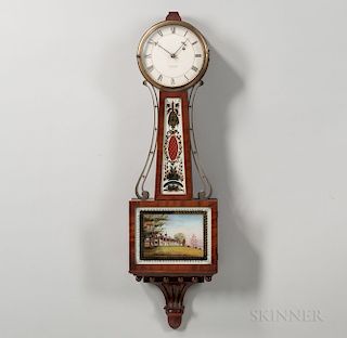 Walter H. Durfee Patent Timepiece or "Banjo" Clock