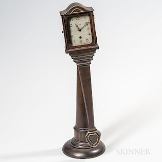 Unusual Ansonia Clock Co. No. 1 Mahogany Swinger Clock