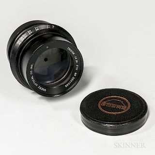 Rare Goerz 14-inch f/11 Blue Dot Trigor Barrel Lens