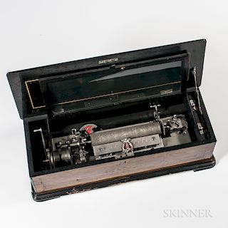 Interchangeable Six-air Cylinder Musical Box
