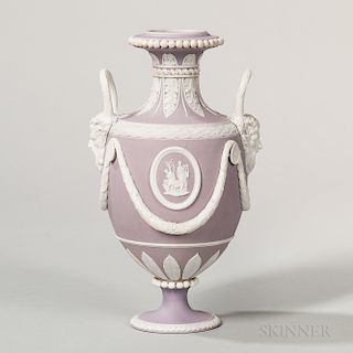 Wedgwood Lilac Jasper Dip Vase