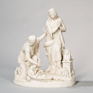 Wedgwood Carrara Group The Finding of Moses