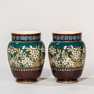 Pair of Wedgwood Marsden Art Ware Vases
