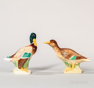 Pair of Wedgwood Bone China Ducks