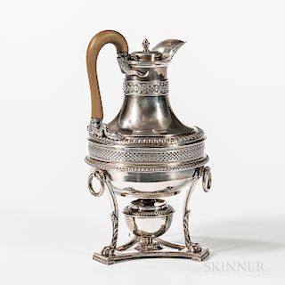 George III Sterling Silver Hot Water Jug