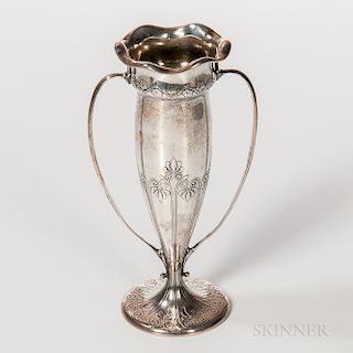 Tiffany & Co. Sterling Silver Two-handled Vase