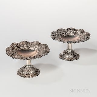 Pair of Kirk & Son Sterling Silver Tazzas