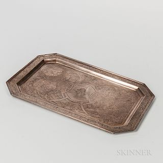 William Kerr Sterling Silver Tray