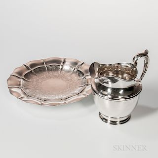 Two Pieces of Gorham Sterling Silver Tableware