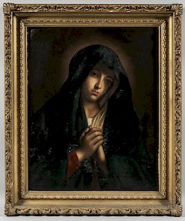 Olga Ciardi (Italian, 19th/20th Century), After Il Sassoferrato (Italian, 1609-1685)  The Madonna in Sorrow