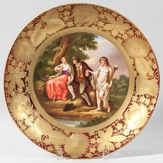 Royal Vienna Porcelain Deep Dish