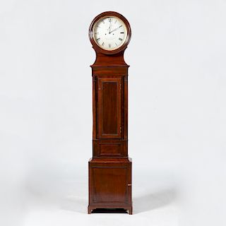 James Jaimeson Regency Mahogany Longcase Clock