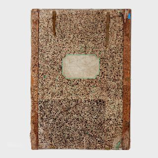 Large Marble Paper Covered Masonite and Wood Artist Portfolio