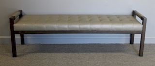 Raul Carrasco "Chelsea" Tufted Bench.