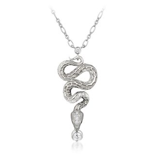 Magerit Diamond Snake Necklace