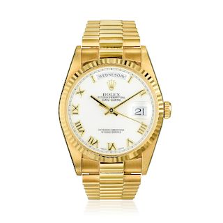 Rolex Oyster Perpetual Day Date Ref. 18238 in 18K Gold