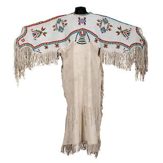 Sioux Beaded Hide Dress