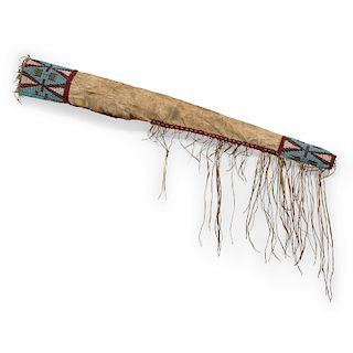 Sioux Beaded Hide Rifle Scabbard