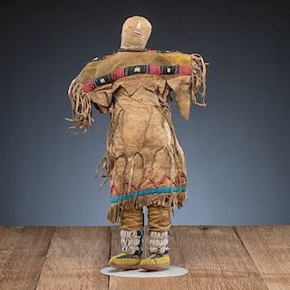 Southern Cheyenne / Arapaho Beaded Hide Doll