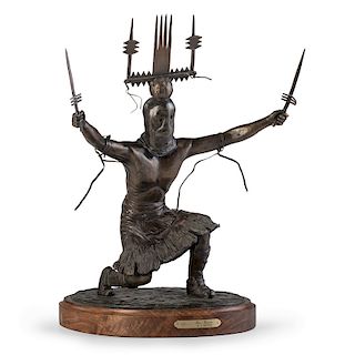 Robert Refvem (American, b. 1933) Bronze Sculpture